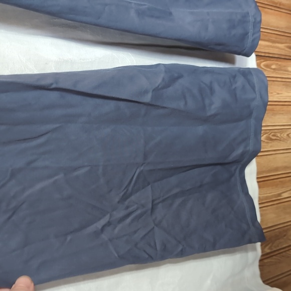 Rue 21 Dark Slate Gray Cross Waist Flare Leggings Size Medium - Picture 4 of 5